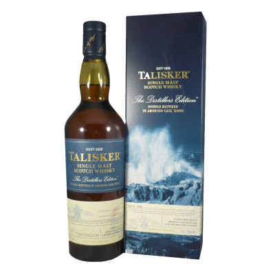 Whisky, Talisker Distillers Edition, avec étui