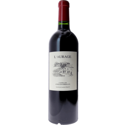Domaine de L'Aurage Castillon Côtes de Bordeaux 2025